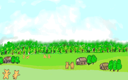 この緑豊かなジュールの村にも、地雷が埋まっているのです