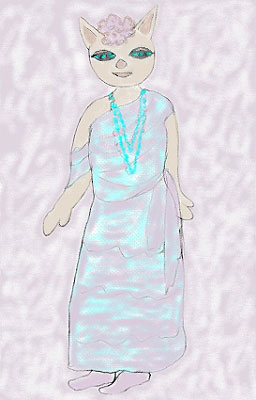 マリーは見違えるように美しい猫になっていた