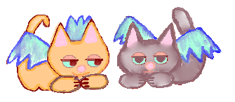 メイとクロスケ