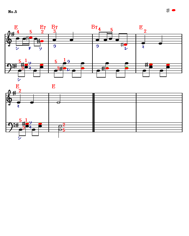楽興の時5 楽譜