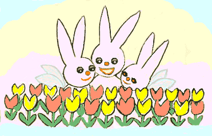 天国の子ウサギ